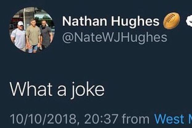 Nathan Huges Tweet / TT, TOP, AFP